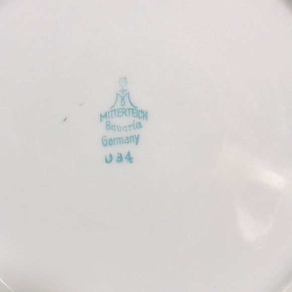 Set of 2 Mitterteich Bavaria Fruit Motif Plates - Picture 5 of 8